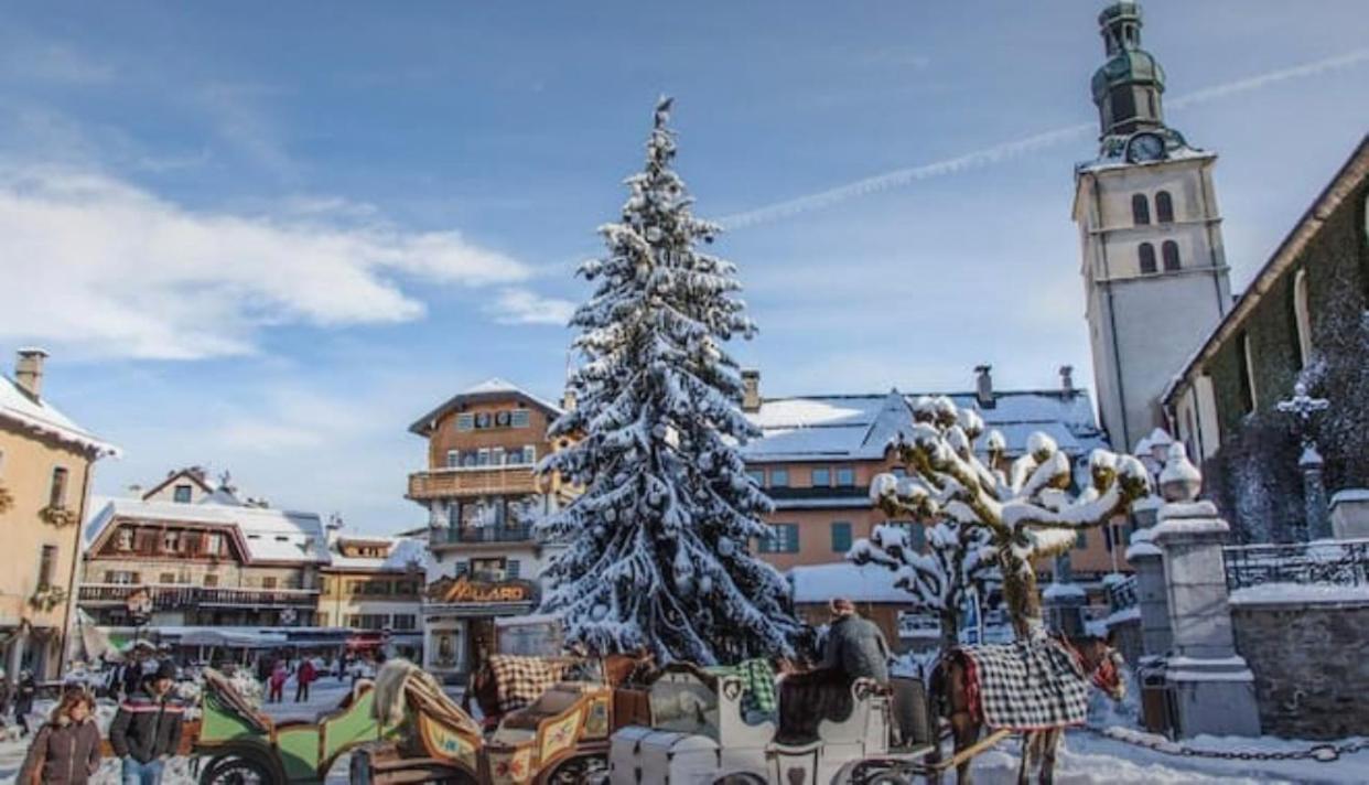 Ferienwohnung Interlude Megève Exterior foto